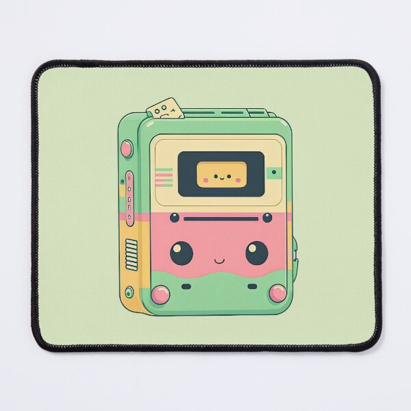 Item preview, Cute Vintage Classic Cassette Player From 1980s Retro Disco Vibes designed and sold by ultra-cute.