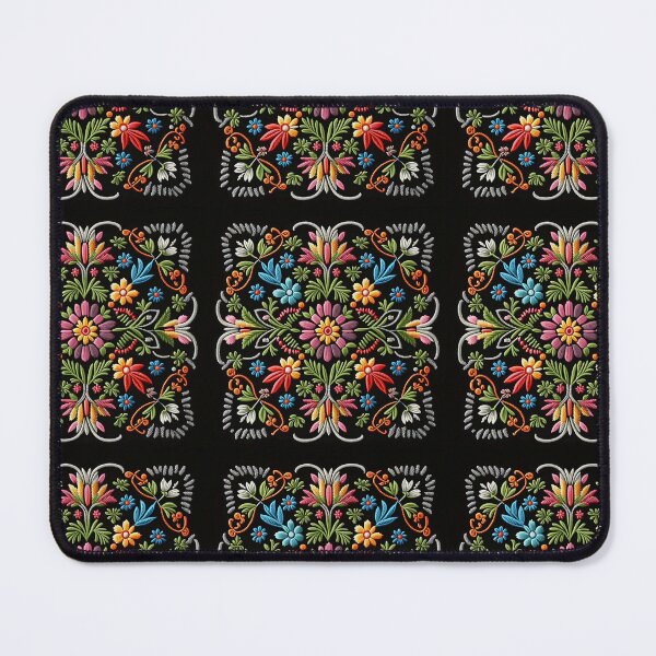 Item preview, Colorful Traditional Portuguese Style Folk Embroidery Pattern designed and sold by Orianah.