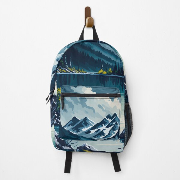 Item preview, Beautiful Mountain Scenery Wall Art designed and sold by TshirtTown77.