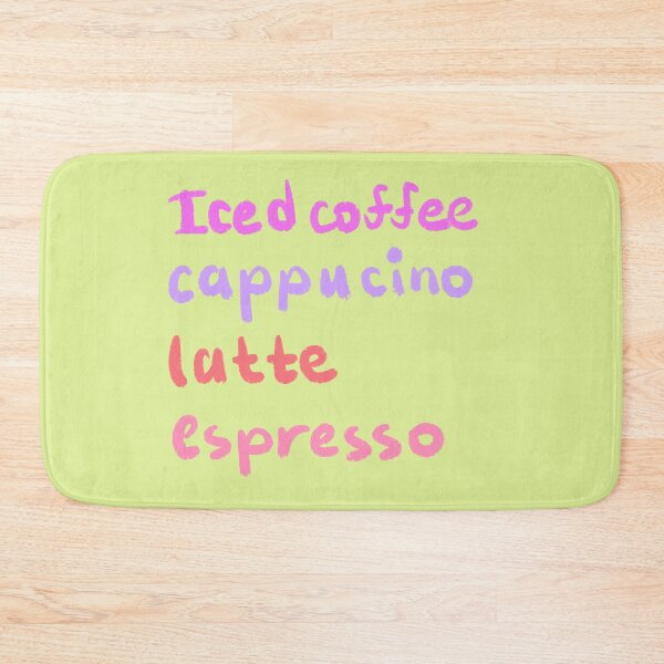 Item preview, Different types of coffee designed and sold by pinkyfish1010.