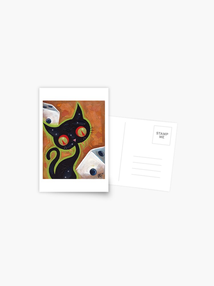 Thumbnail 1 of 2, Postcard, Snake Eyes designed and sold by Craig Medeiros.