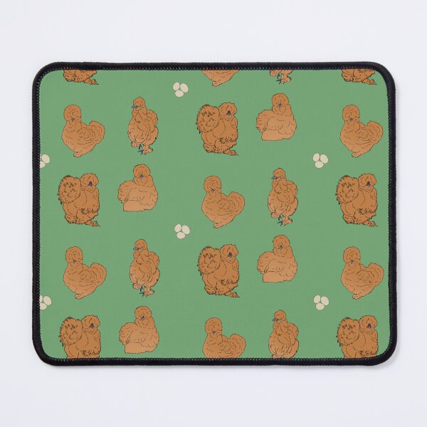 Item preview, Buff Silkie Chicken Pattern Sage designed and sold by Ashley Gagnon.
