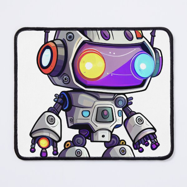 Item preview, Cute Colorful Robot Cartoon Design for T-shirt and Sticker designed and sold by DafGole.