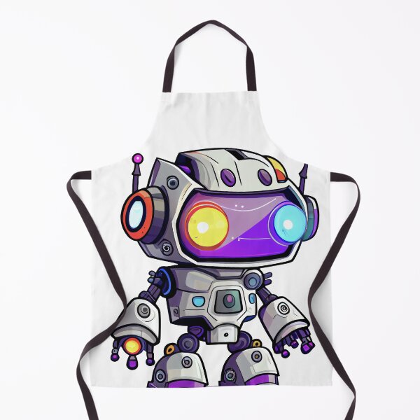 Item preview, Cute Colorful Robot Cartoon Design for T-shirt and Sticker designed and sold by DafGole.