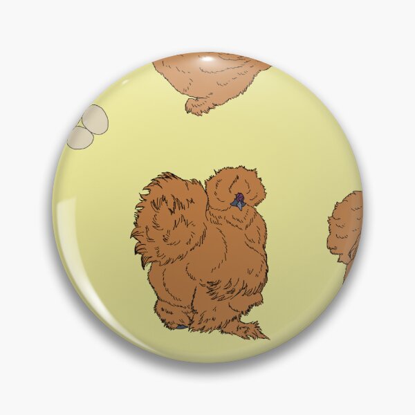 Item preview, Buff Silkie Chicken Pattern Yellow designed and sold by Ashley Gagnon.