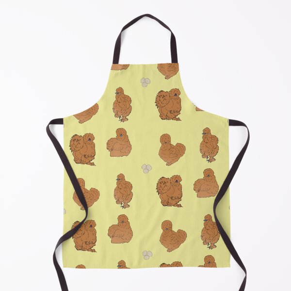 Item preview, Buff Silkie Chicken Pattern Yellow designed and sold by Ashley Gagnon.