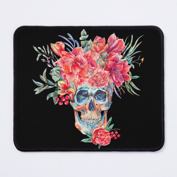 Item preview, Skull Flower Arrangement  designed and sold by RagWeasel.