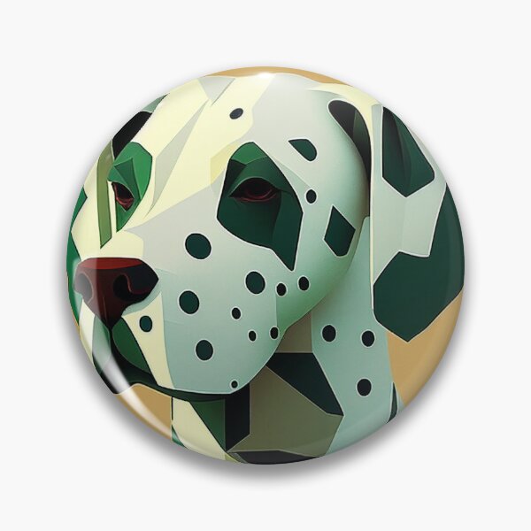 Item preview, Green Dalmatian designed and sold by CosyDesign.