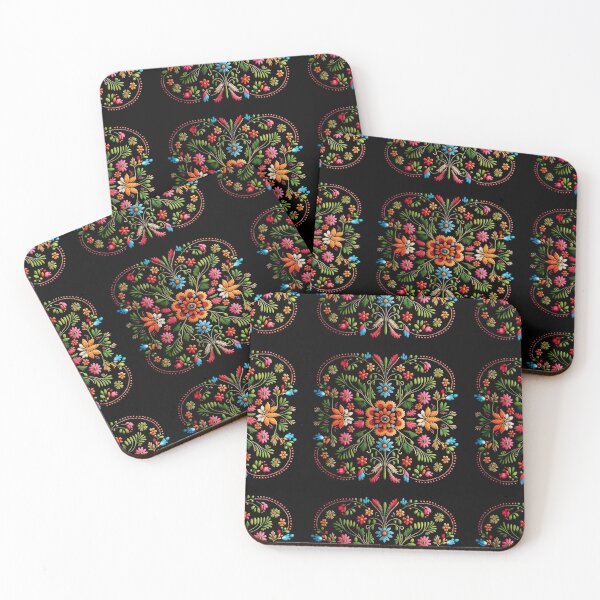 Item preview, Colorful Traditional Portuguese Style Folk Embroidery Pattern designed and sold by Orianah.