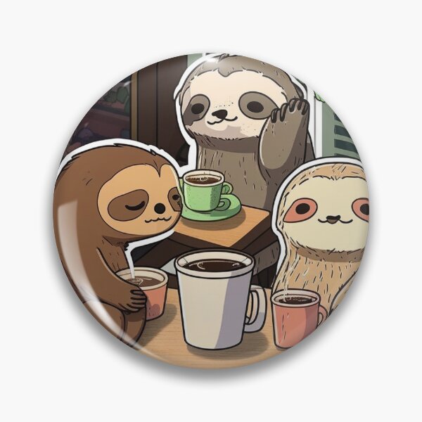 Item preview, Sloth Cafe  designed and sold by myfavoritesm4.