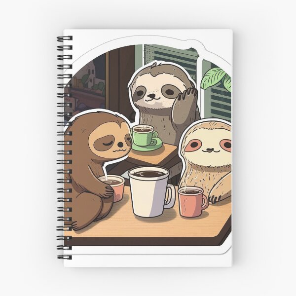 Item preview, Sloth Cafe  designed and sold by myfavoritesm4.