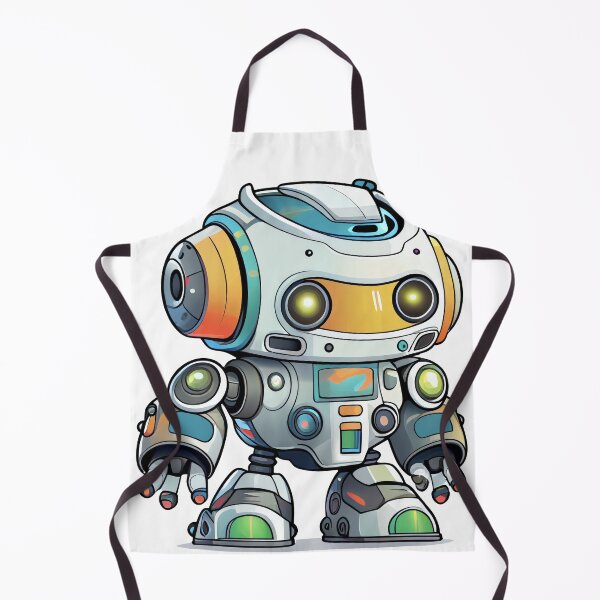 Item preview, Fun and Colorful Robot Cartoon Design for T-shirt and Sticker designed and sold by DafGole.