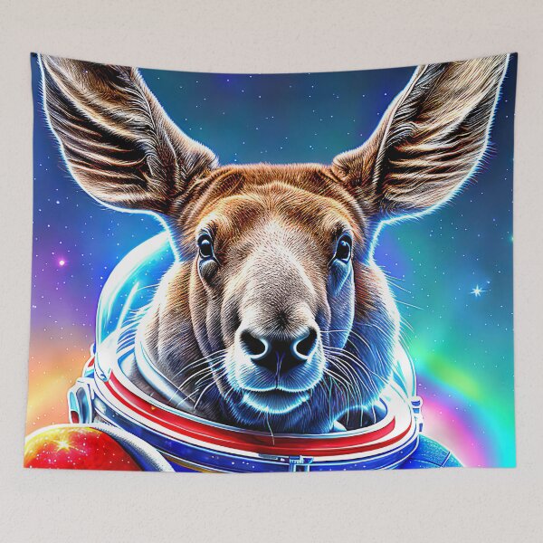Item preview, Kangaroo in a Space Suit designed and sold by Elisabeth Lucas.