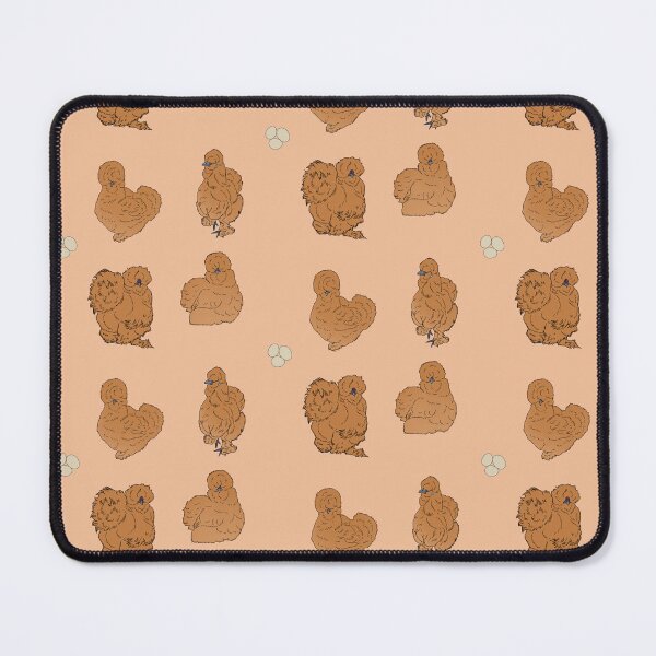 Item preview, Buff Silkie Chicken Pattern Peach designed and sold by Ashley Gagnon.