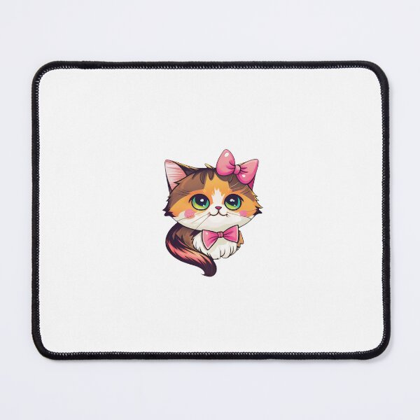 Item preview, Tiny Cat with Bow Tie Illustrations designed and sold by yumeokoete.