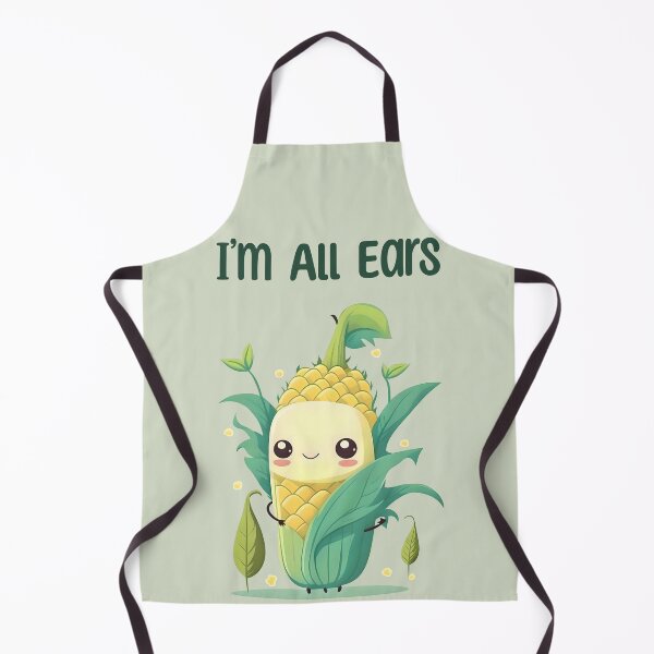 Item preview, I'm All Ears Corn On The Cob Graphic Pun Cute Phrase Design designed and sold by entwithanaxe.