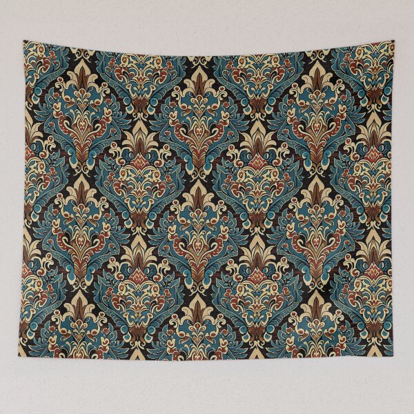 Item preview, Balinese blue dragon Batik designed and sold by AstraNovaStudio.