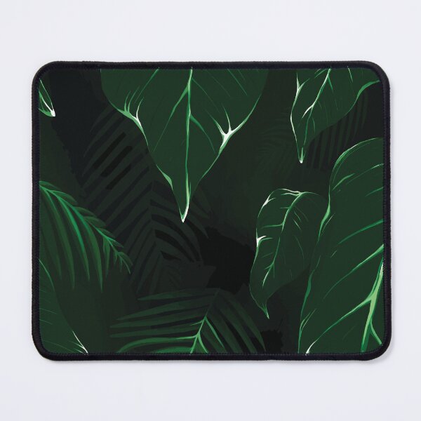 Item preview, Dark Tropical Leaf Art designed and sold by RachelFCreative.