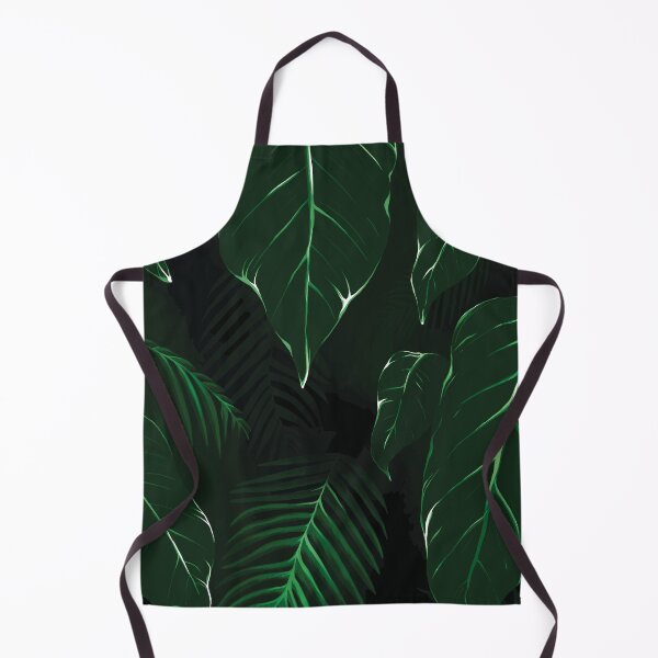 Item preview, Dark Tropical Leaf Art designed and sold by RachelFCreative.
