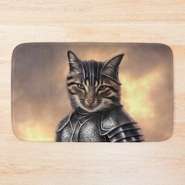 Item preview, Tabby Cat Knight designed and sold by Elisabeth Lucas.