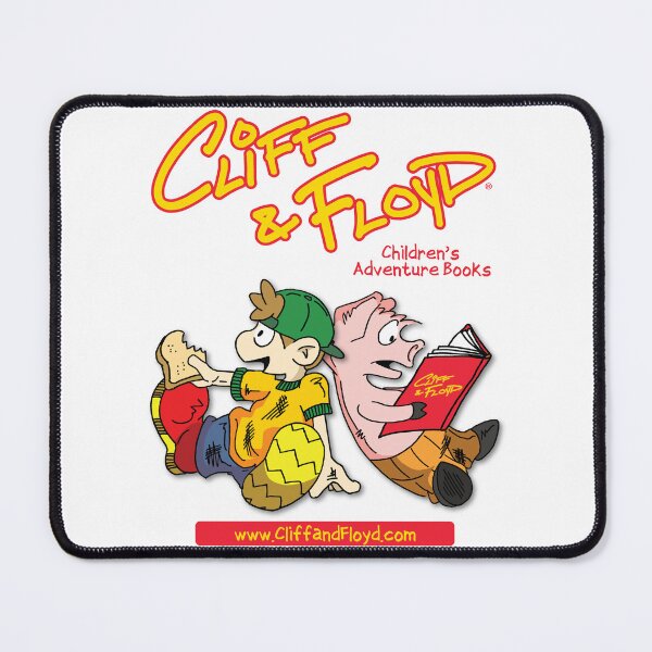 Item preview, Cliff and Floyd - Eating and Reading designed and sold by Jeffrey Carl Johnson.