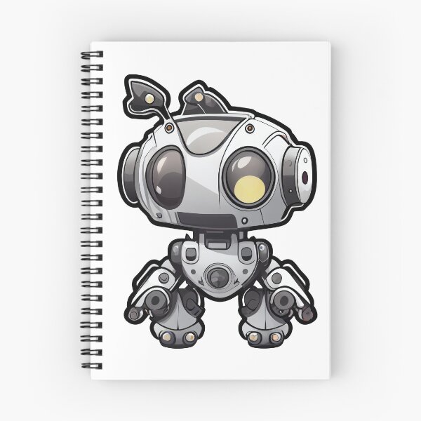 Artikelvorschau, Simple Robot Cartoon Design for T-shirt and Sticker entworfen und verkauft von DafGole.