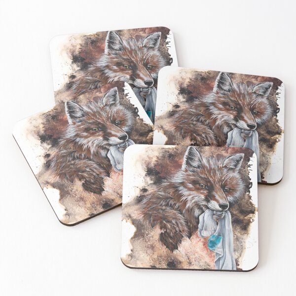 Item preview, Fox with Sock designed and sold by ARahe.