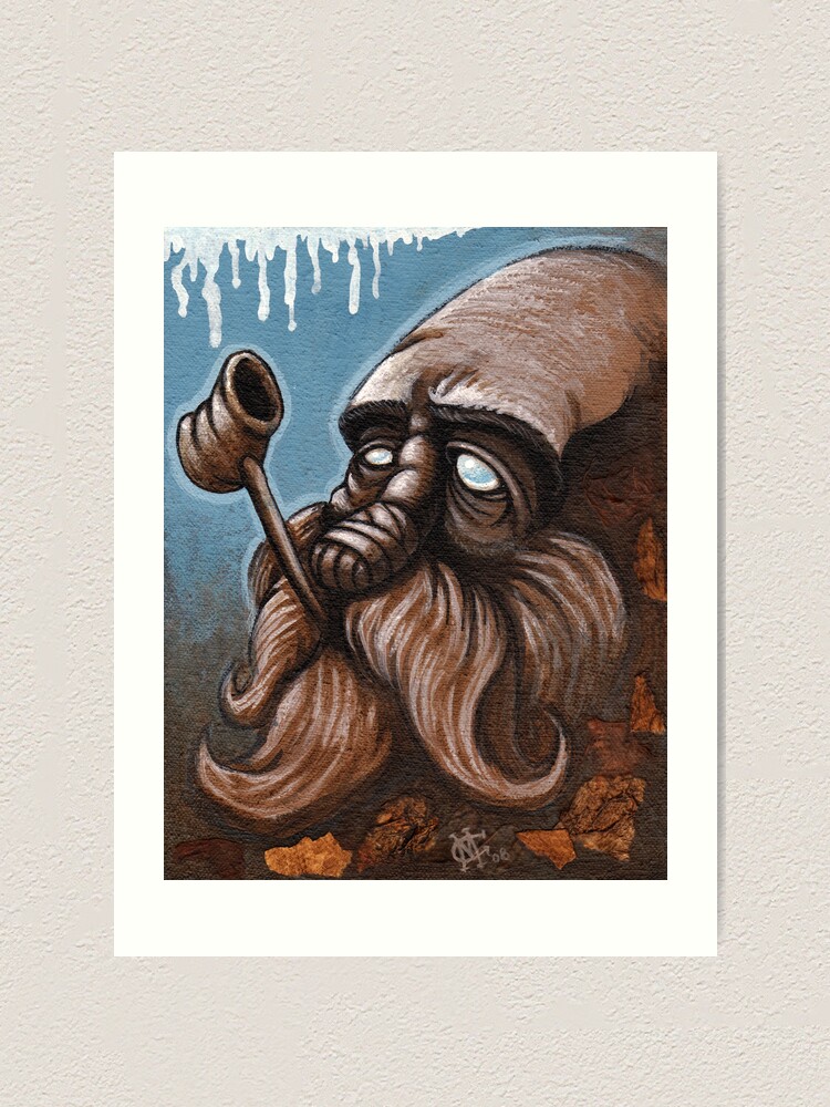 Alternate view of Old Salt Art Print