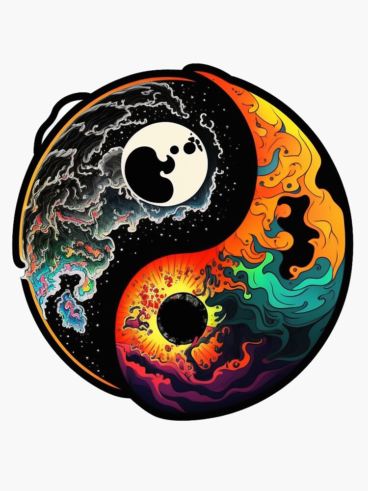 Yin Yang Tattoo Design – Sun Moon Yin-Yang – Coyote Tattoo Designs