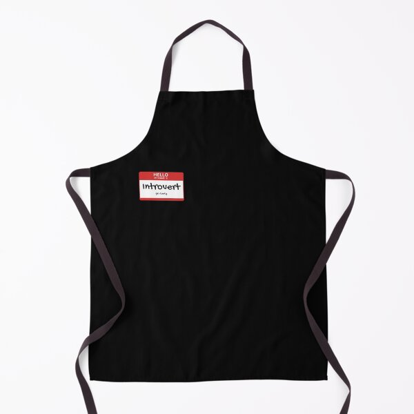 Item preview, Hello my name is: Introvert, go away designed and sold by Sampson-et-al.