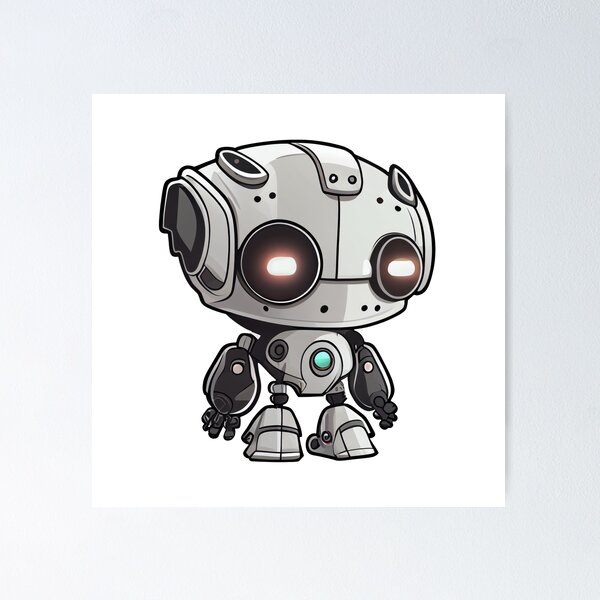 Artikelvorschau, Fun Robot Cartoon Design for T-shirt and Sticker entworfen und verkauft von DafGole.