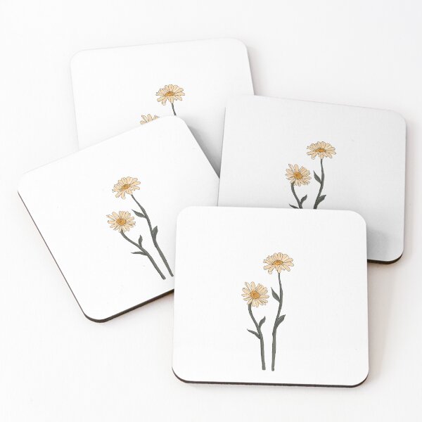 Item preview, White Camomile Flower Friends designed and sold by flowerfieldsart.