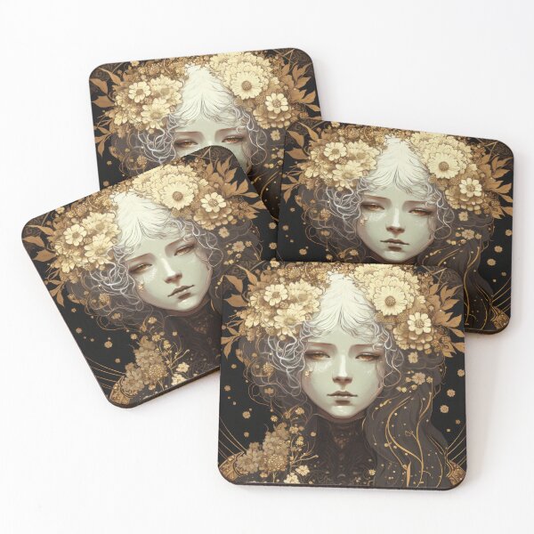 Item preview, Goddess of Golden flower designed and sold by Luminaura.