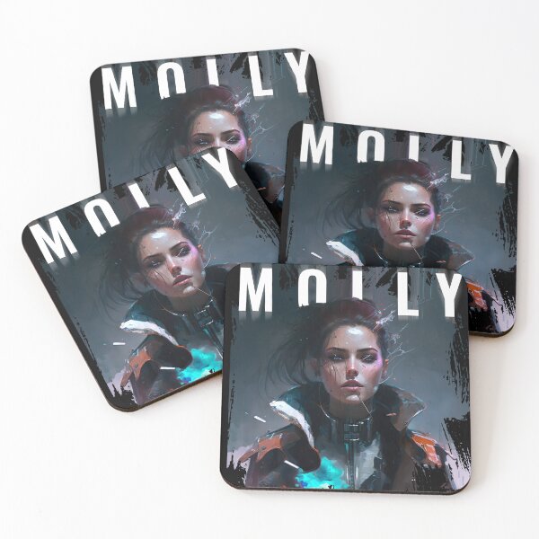 Item preview, Cyberpunk Molly  designed and sold by Leonardo Chan.