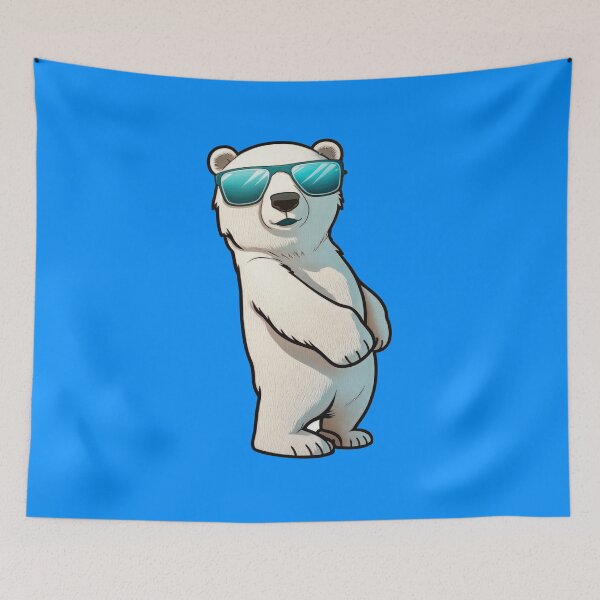 Item preview, Cool Polar Bear designed and sold by BadAttitudeTees.