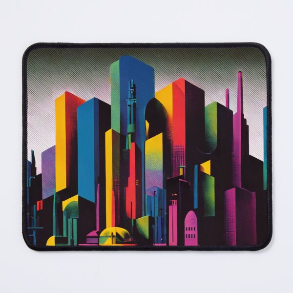 Item preview, Futuristic City White designed and sold by CosyDesign.