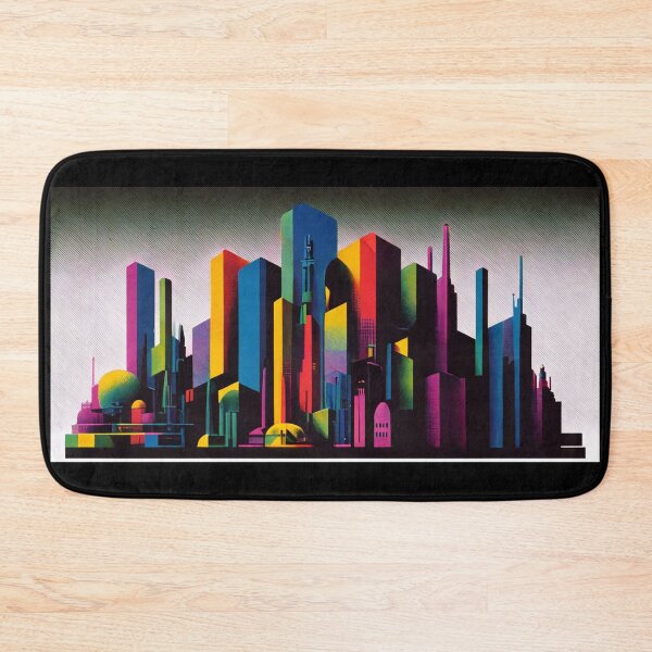 Item preview, Futuristic City White designed and sold by CosyDesign.