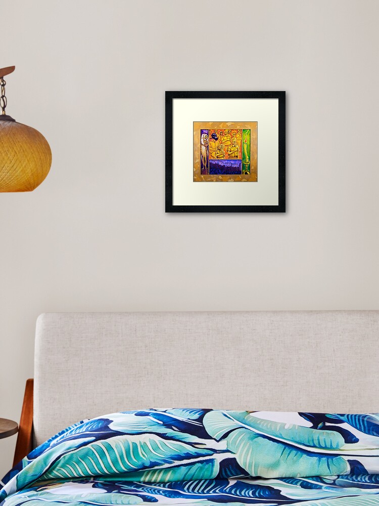 Thumbnail 2 of 7, Framed Art Print, Alter Peace designed and sold by mistertengu74.