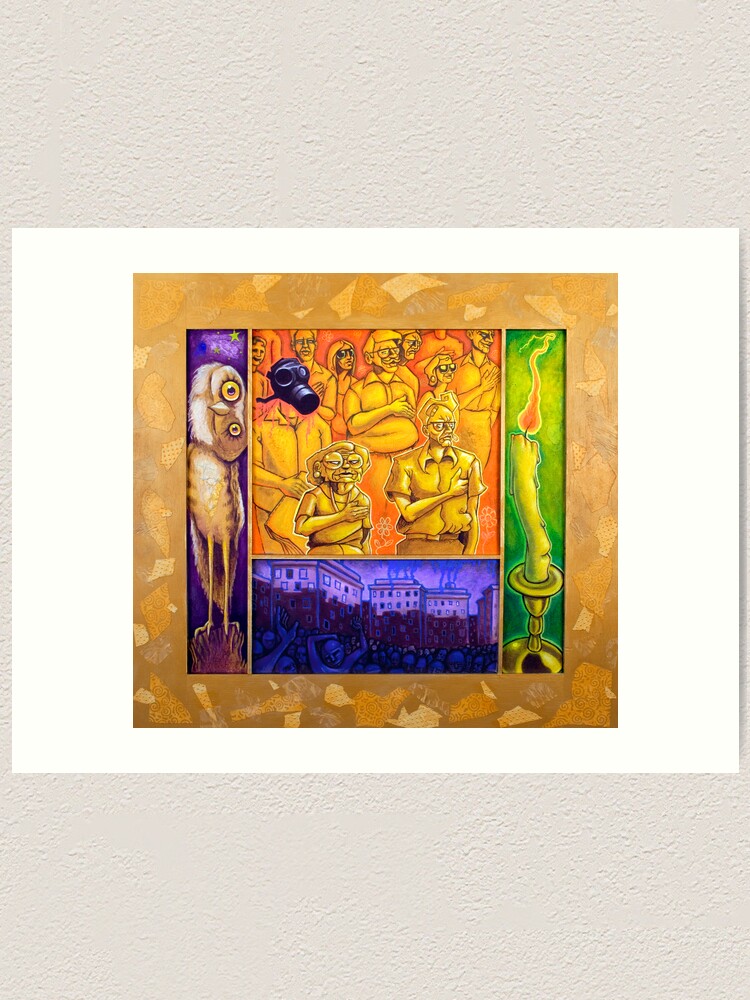 Alternate view of Alter Peace Art Print