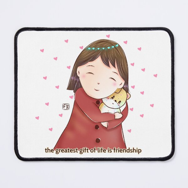 Item preview, Chibi Girl | Hamster Lover - friendship (me and my hamster) designed and sold by FennyWijayaMomo.