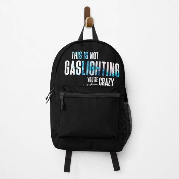 Item preview, Gaslighting Is Not Real You're Just Crazy | Narcissistic Saying Modern Minimalist Typography designed and sold by Zazizu.