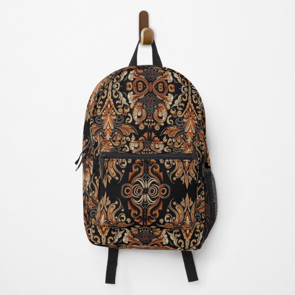 Item preview, original wayang Prambanan Indonesian brown batik designed and sold by AstraNovaStudio.