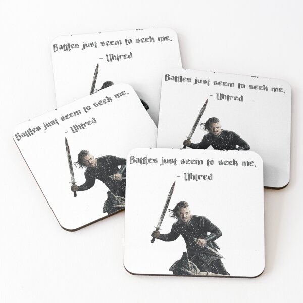 Item preview, Uhtred The Last Kingdom Battle Quote designed and sold by ecdato.