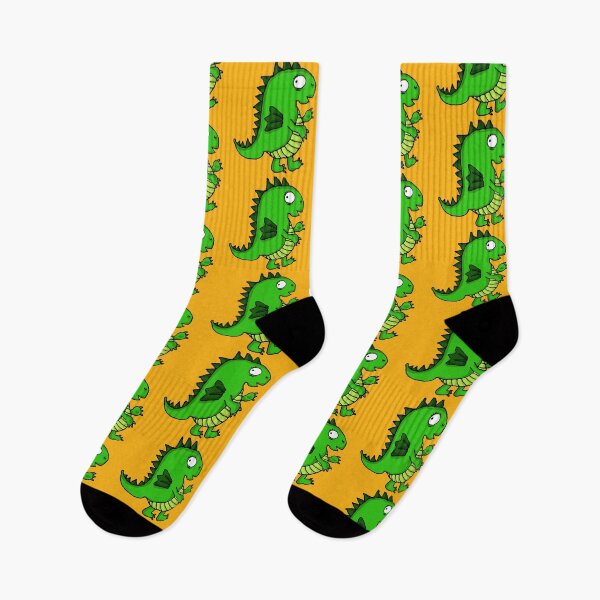 Item preview, D is for Dragon - Little Green Dragon designed and sold by Cinzia Fabrizio.