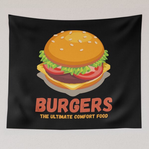 Item preview, Burgers - The ultimate comfort food - Burger Binge designed and sold by WBP Mart.
