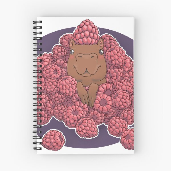 Item preview, Raspberry Capybara designed and sold by ChewyEnnui.