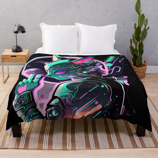 Item preview, Cosmic Neon Cat designed and sold by Guardian2101.