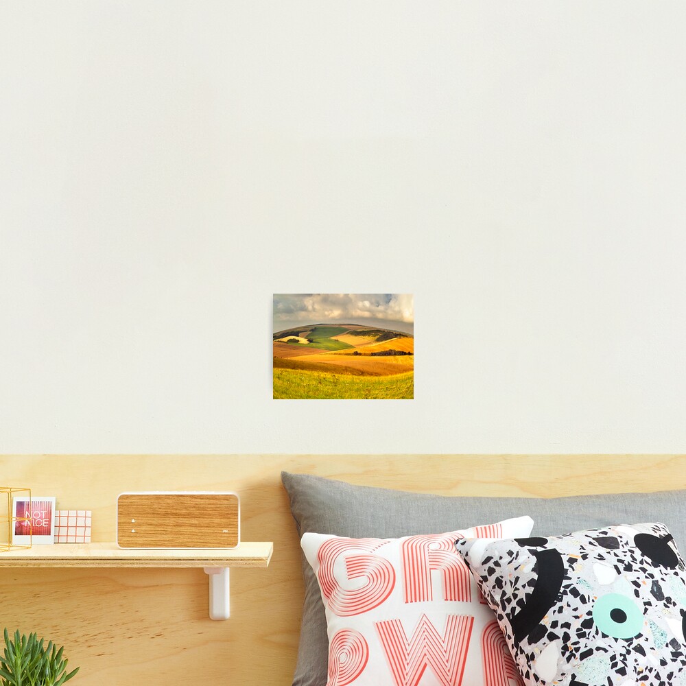round landscape Photographic Print