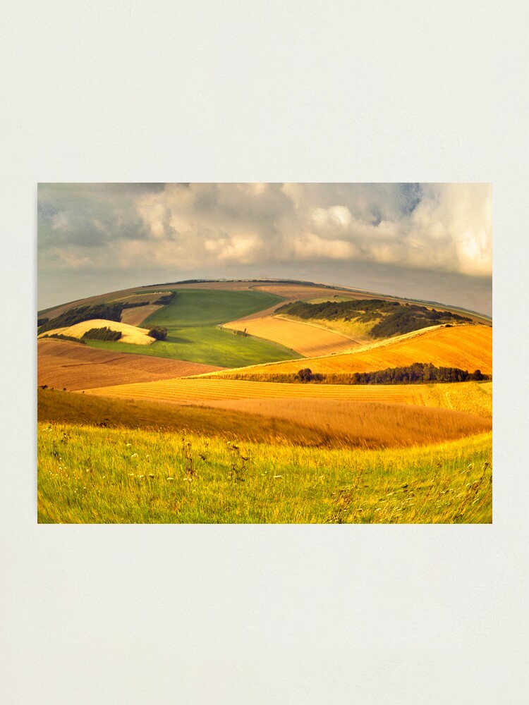 Alternate view of round landscape Photographic Print