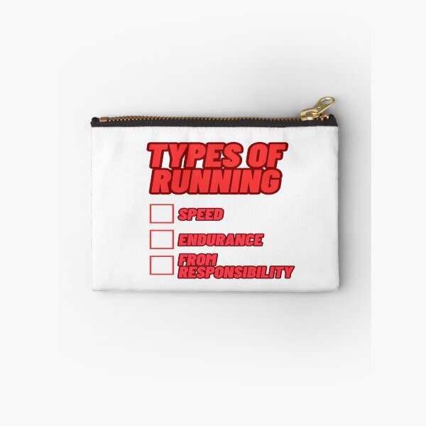 Item preview, Funny Typography : Types of running from T-Shirt designed and sold by Zeng-Graphics.